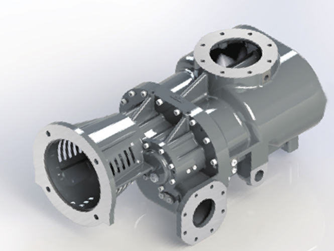 真空专用双螺杆主机